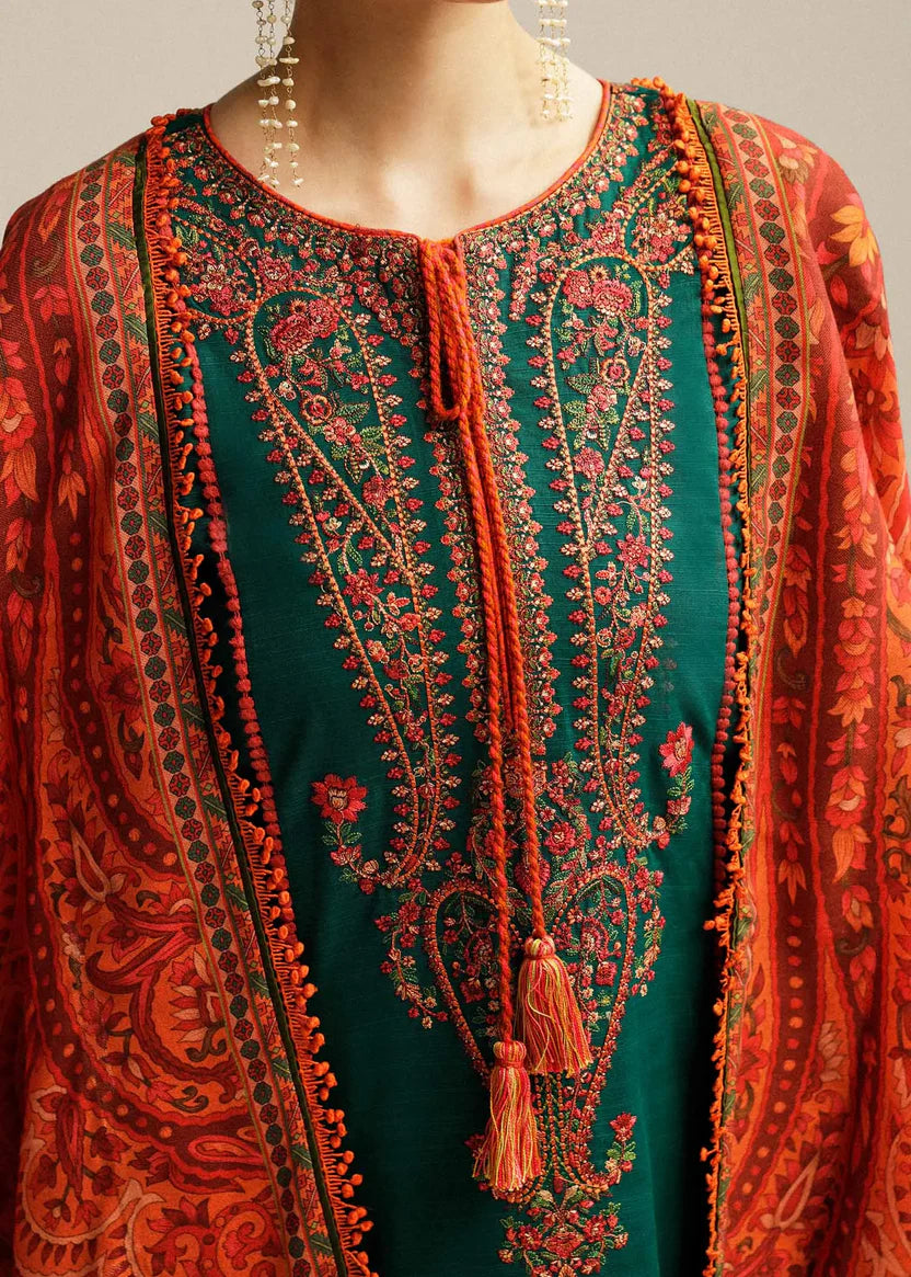 Unstitched Embroidered Lawn 3 - PC