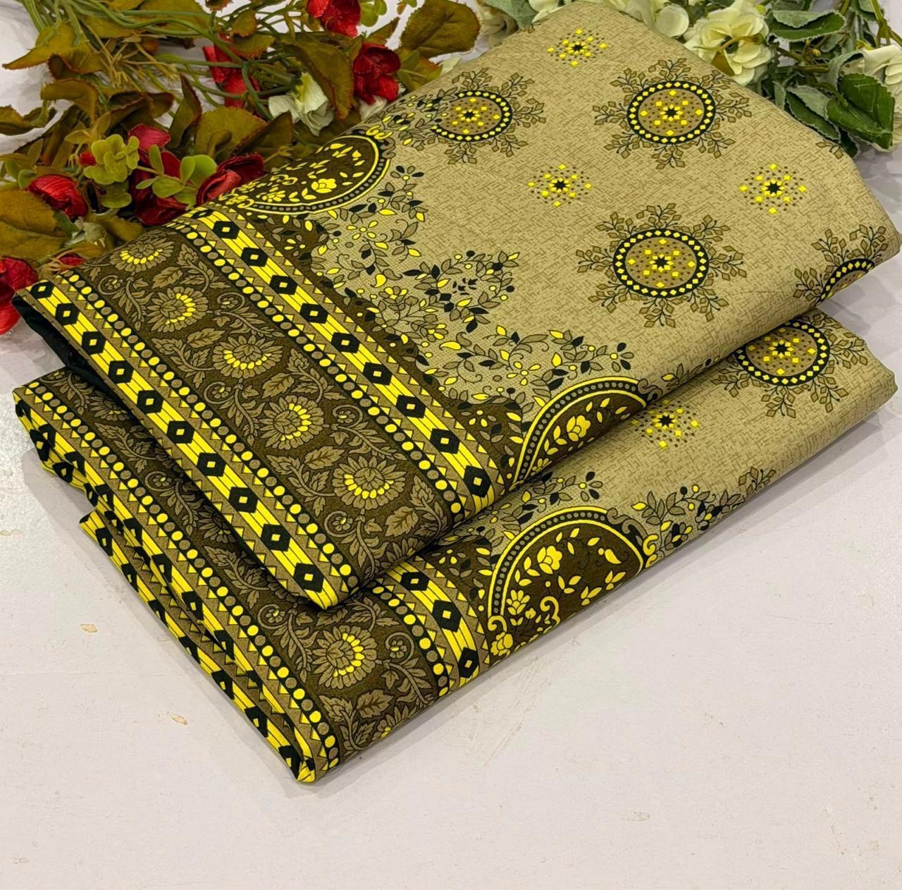 All Over Digital Printed Winter Cotton 2-Piece