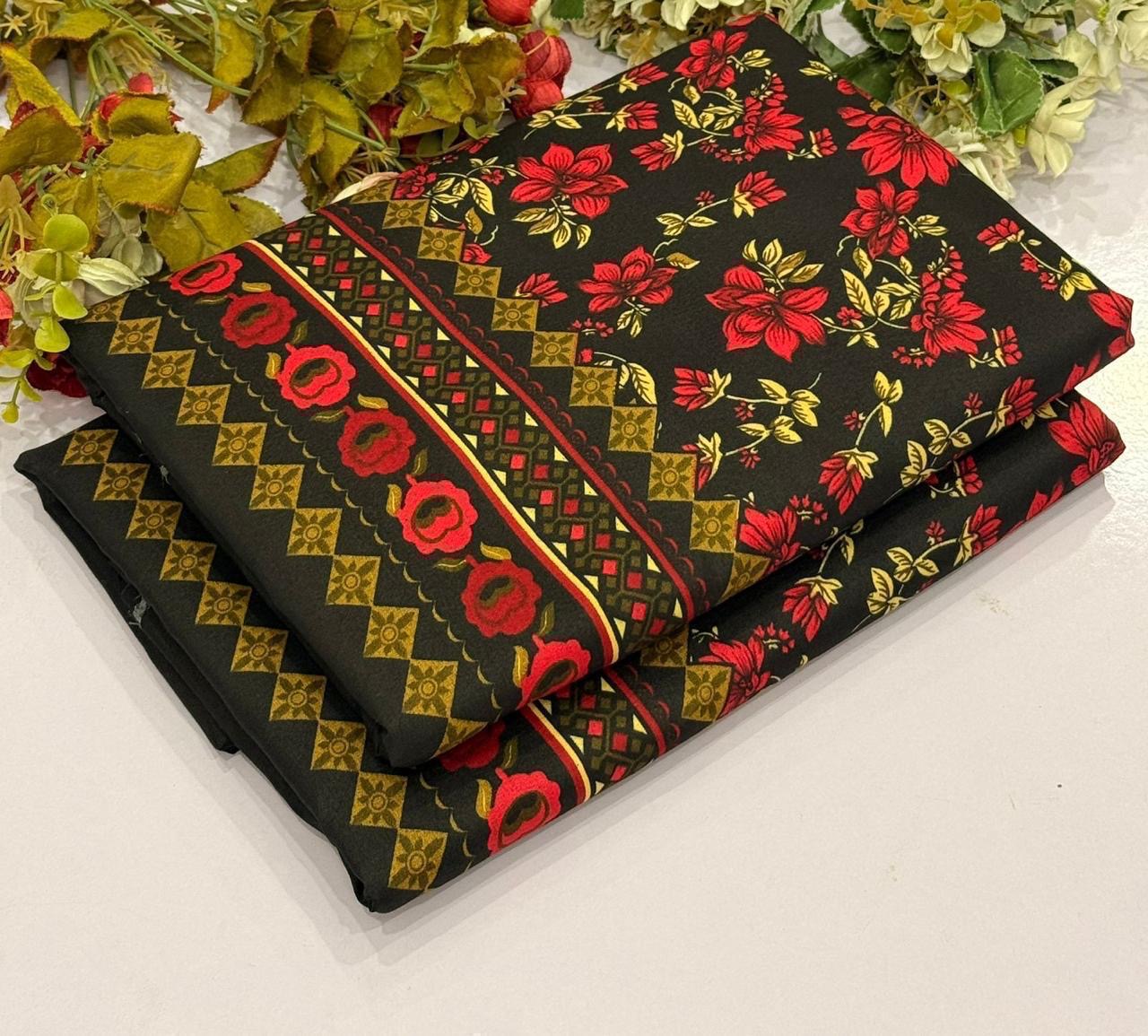 All Over Digital Printed Winter Cotton 2-Piece