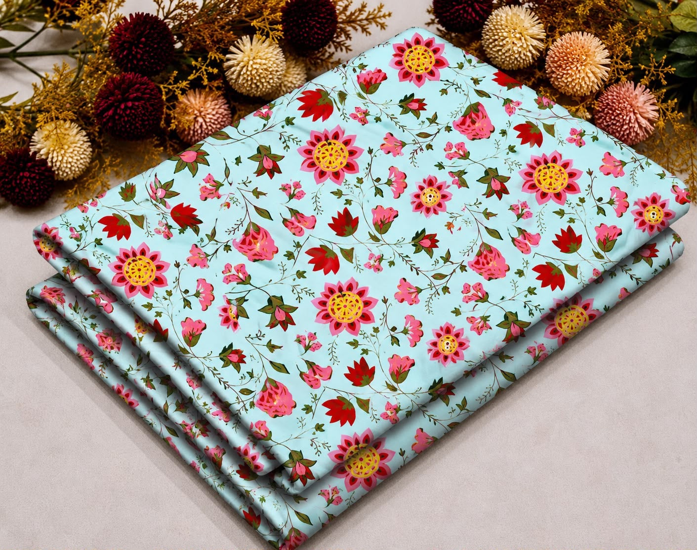 All Over Digital Printed Winter Cotton 2-Piece