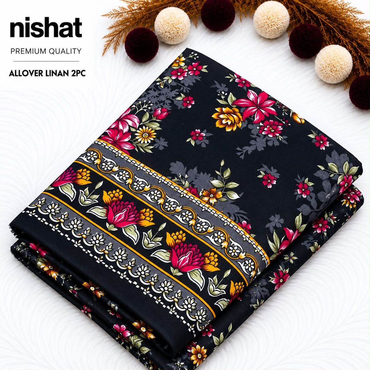 All Over Digital Printed Linan 2-Piece