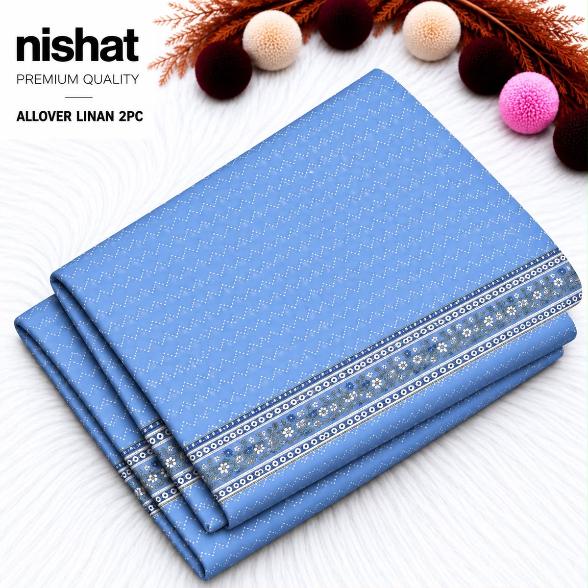 All Over Digital Printed Linan 2-Piece