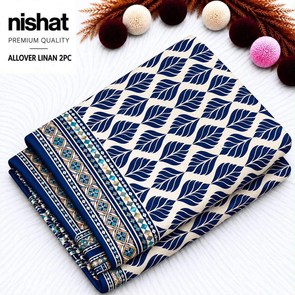 All Over Digital Printed Linan 2-Piece