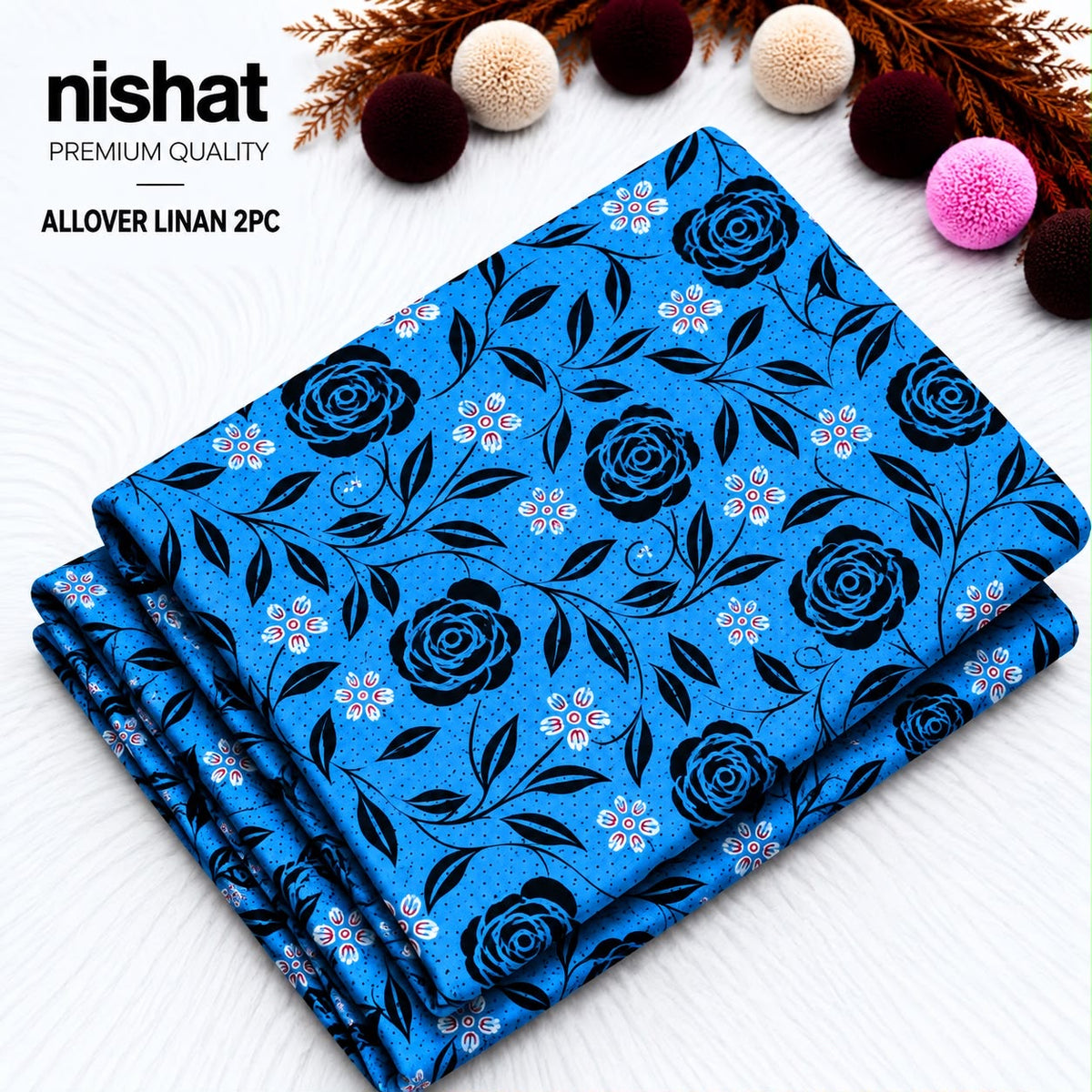 All Over Digital Printed Linan 2-Piece