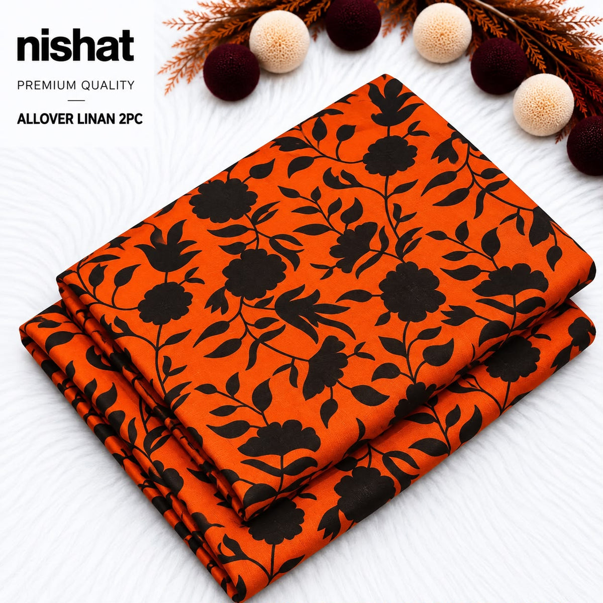 All Over Digital Printed Linan 2-Piece
