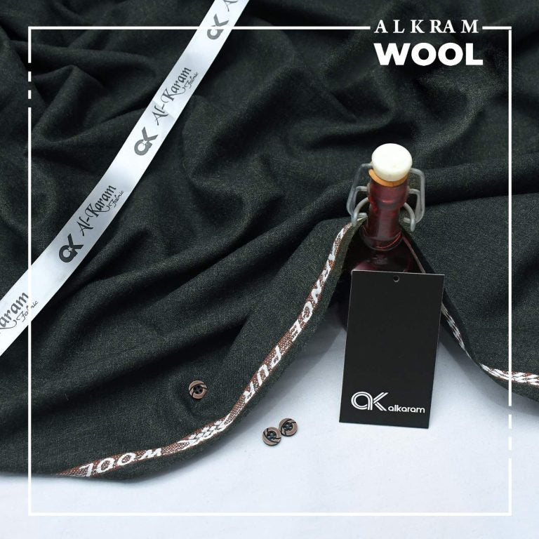 Alkaram Men Wool Unstitched Suit