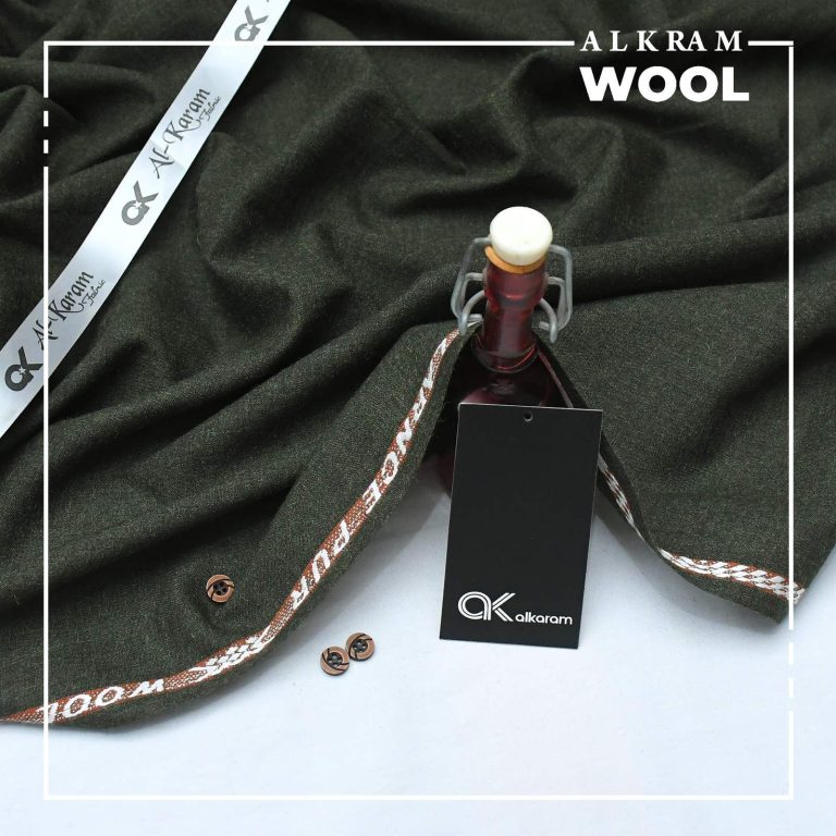 Alkaram Men Wool Unstitched Suit
