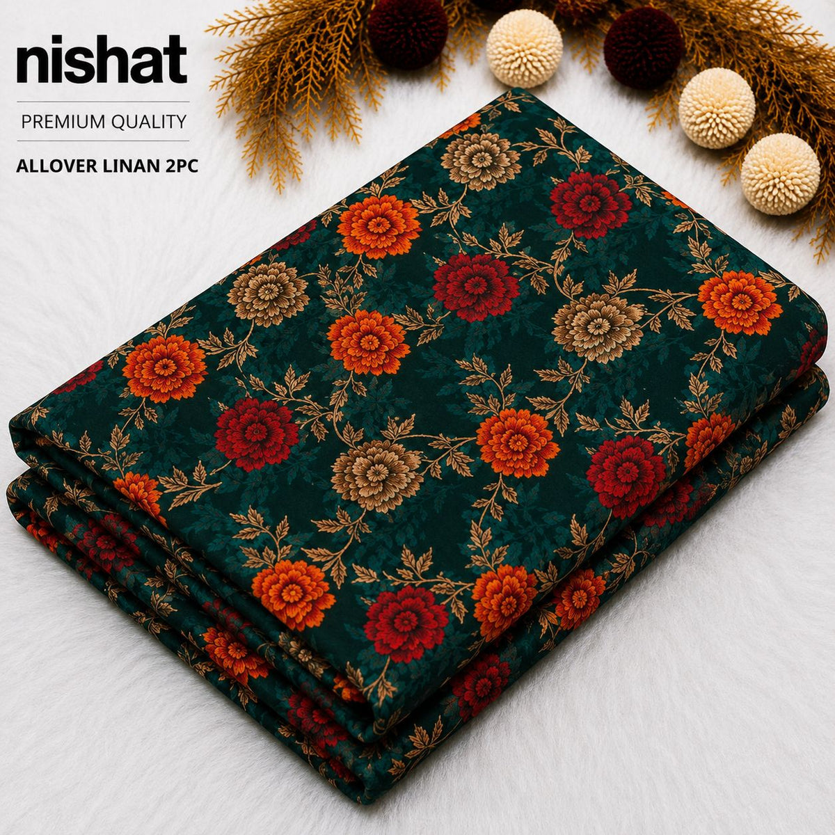 All Over Digital Printed Linan 2-Piece