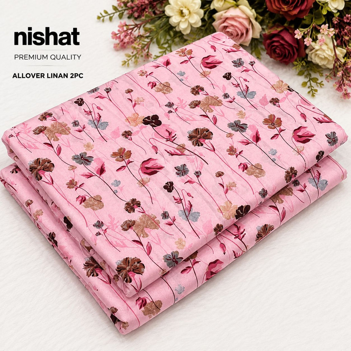 All Over Digital Printed Linan 2-Piece