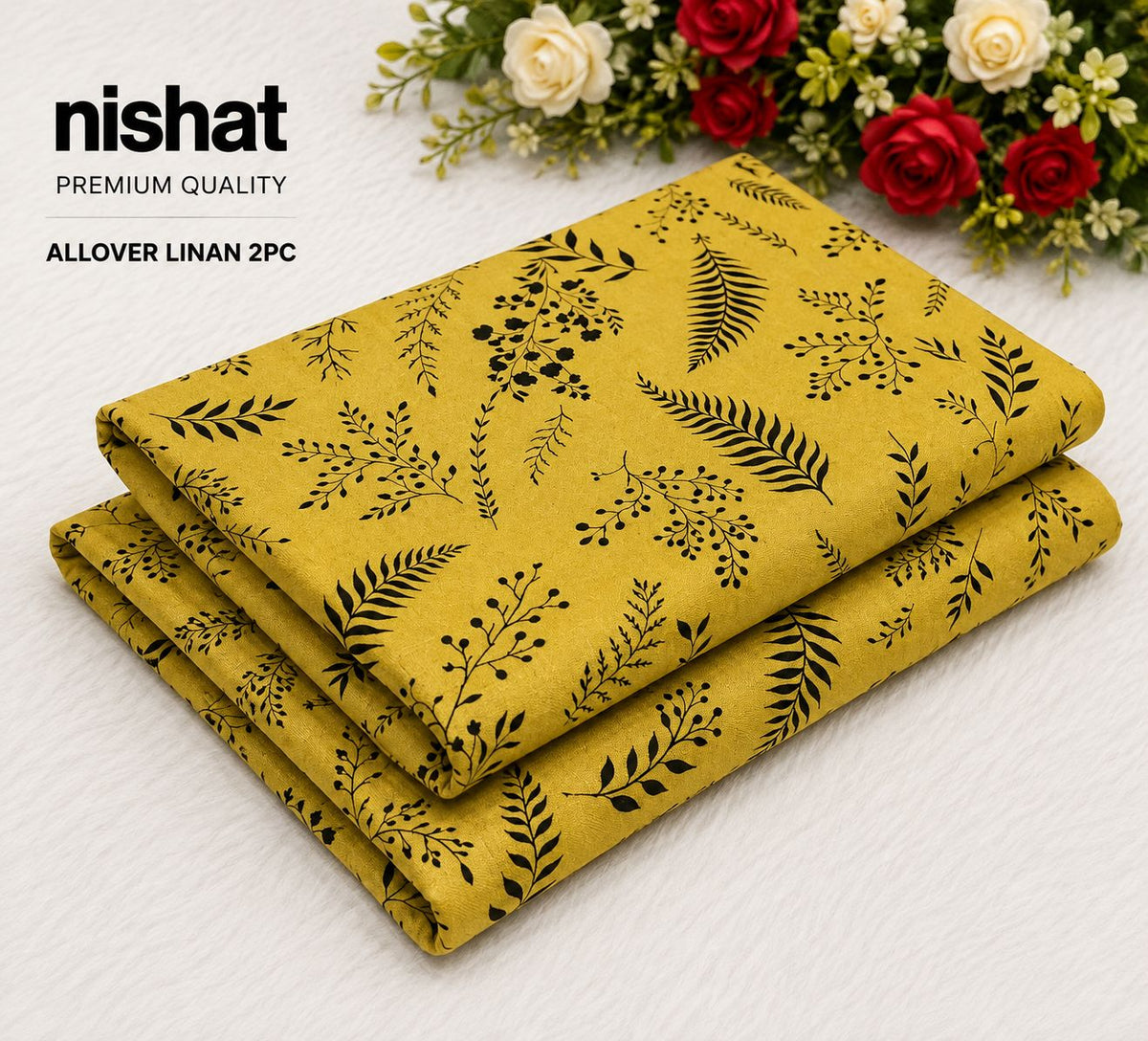 All Over Digital Printed Linan 2-Piece