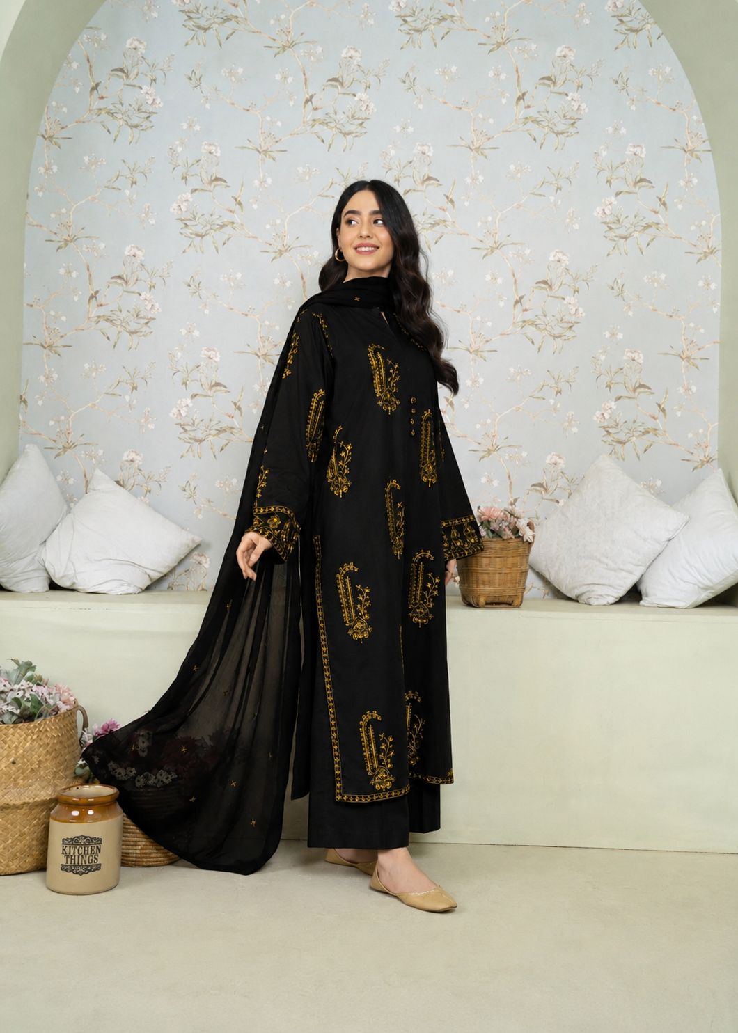 Unstitched Embroidered Lawn 3 - PC