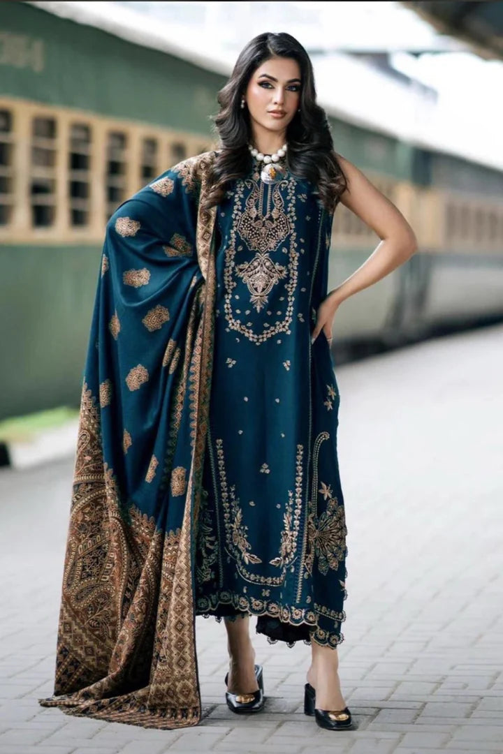 Unstitched Embroidered Lawn 3 - PC