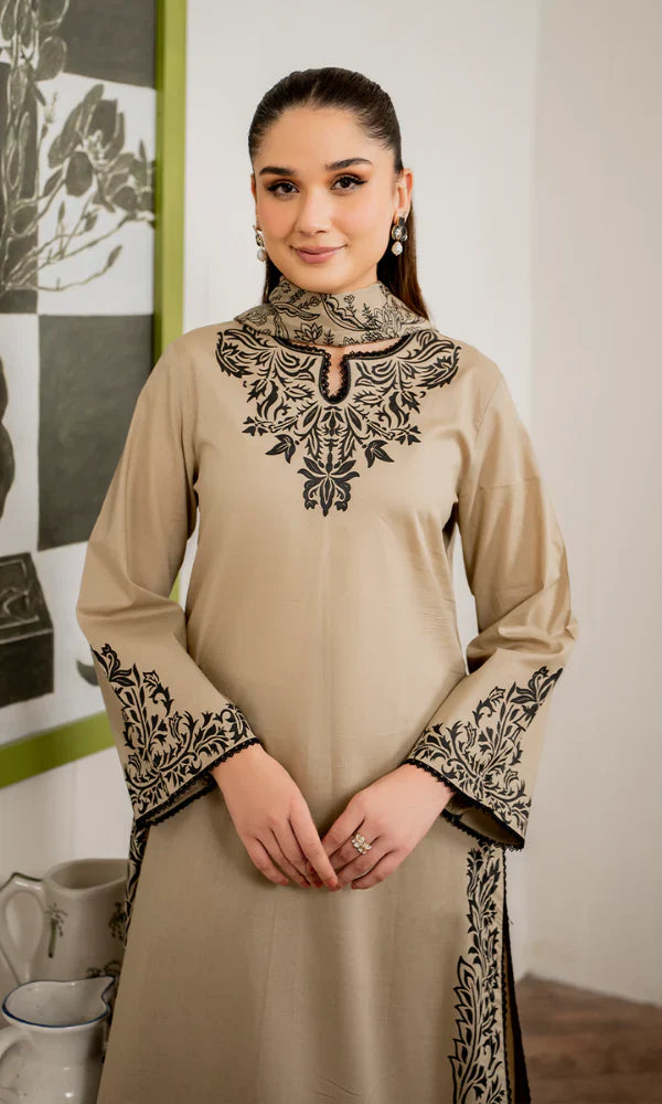 Unstitched Embroidered Lawn 3 - PC